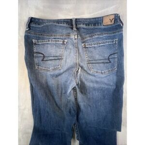American Eagle‎ Jeans Women's Size 6 32x30 Blue Vintage Boot Cut Vtg Y2K Cotton